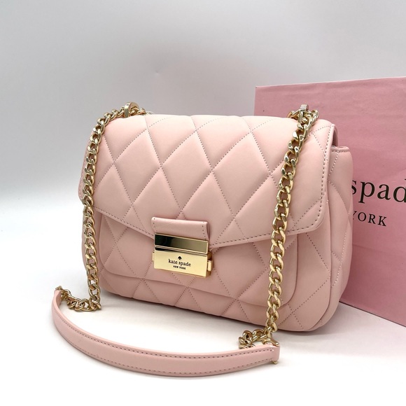 Kate Spade Carey Small Quilted Flap Shoulder Crossbody Bag - Picture 5 of 10